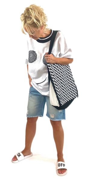 Dandelion Smile- White Linen