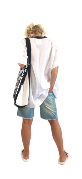 Dandelion Smile- White Linen