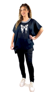 Thinderella Pants- Metallic Black