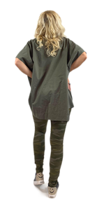 Thinderella Pants- Khaki Army