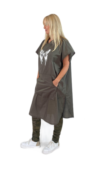 Thinderella Pants- Khaki Army