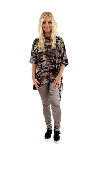 Thinderella Pants- Metallic Bronze