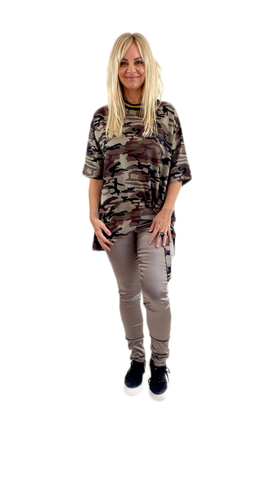 Thinderella Pants- Metallic Bronze