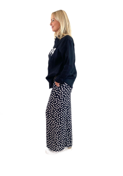 Izzy Pants- Heart Print
