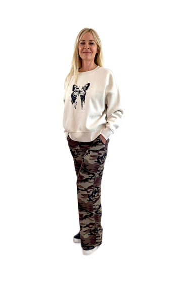 Izzy Pants- Army Print